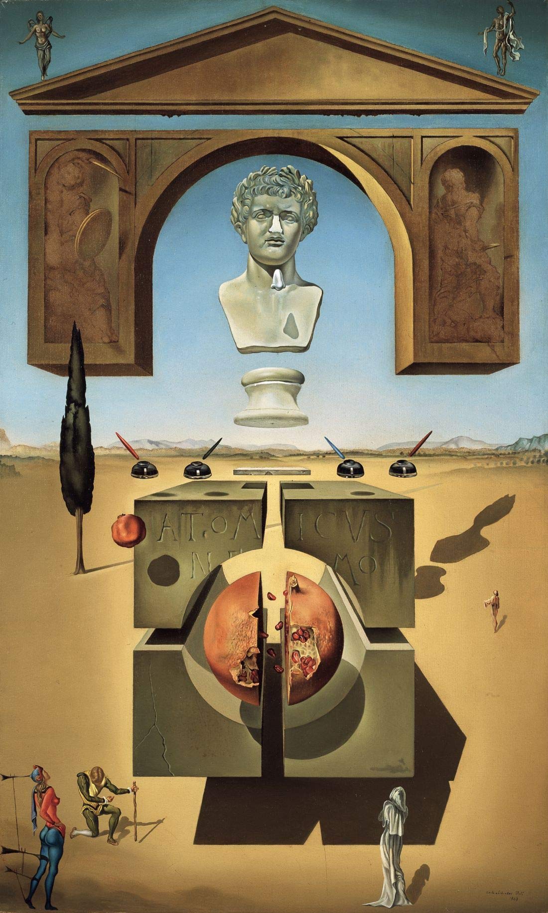 Tallenge - Salvador Dali Painting - Dematerialization Near The